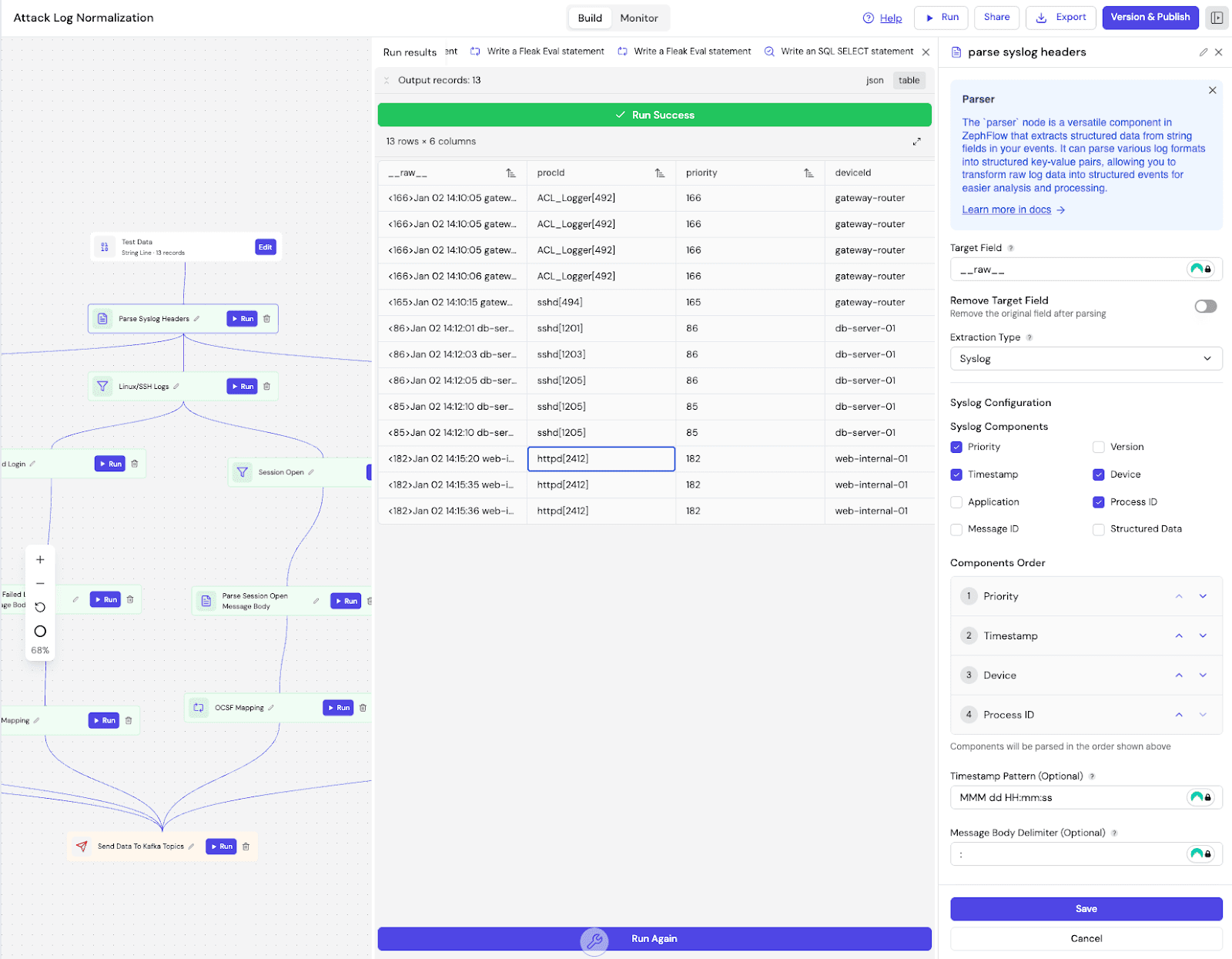 An Engineering Approach to OCSF Log Normalization — illustration