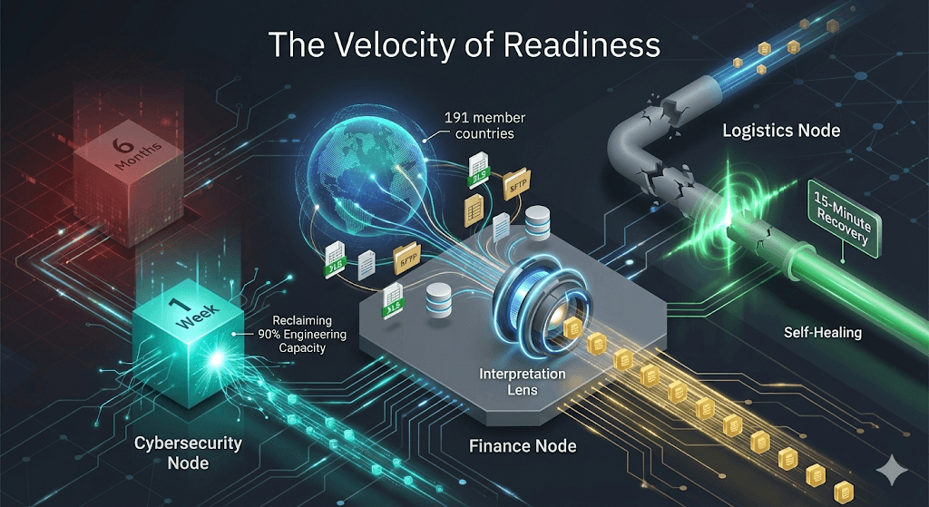 The First Mile Gap: Why Your Autonomous Systems Know Everything but Understand Nothing — illustration