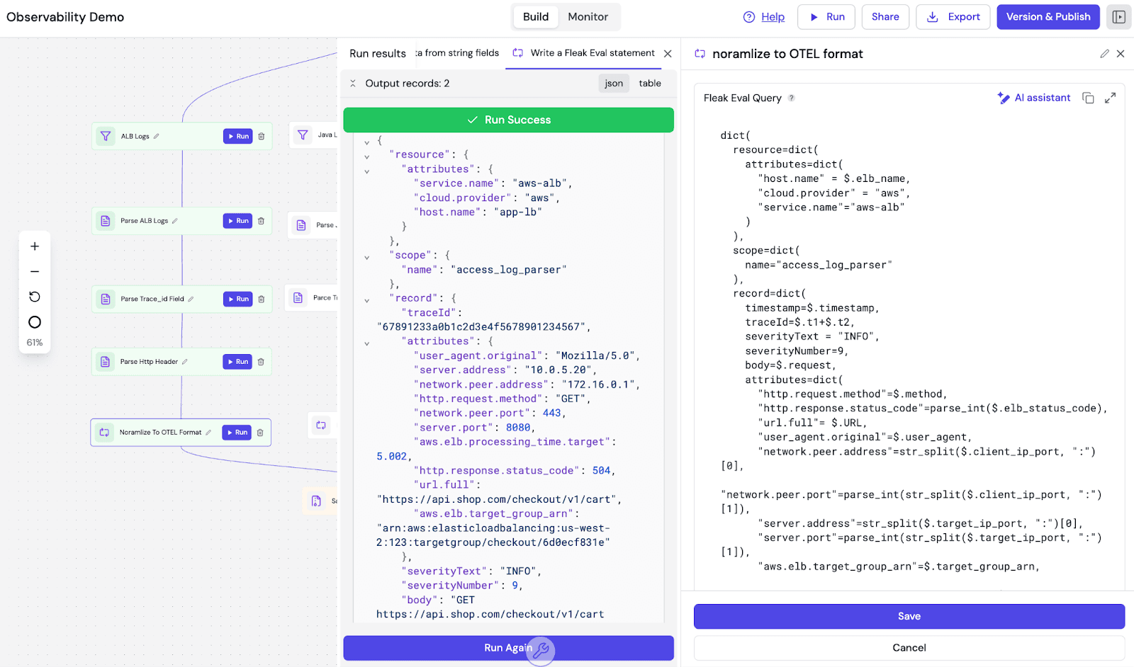 The Observability Interpretation Layer: Decoupling Routing from Intelligence — illustration